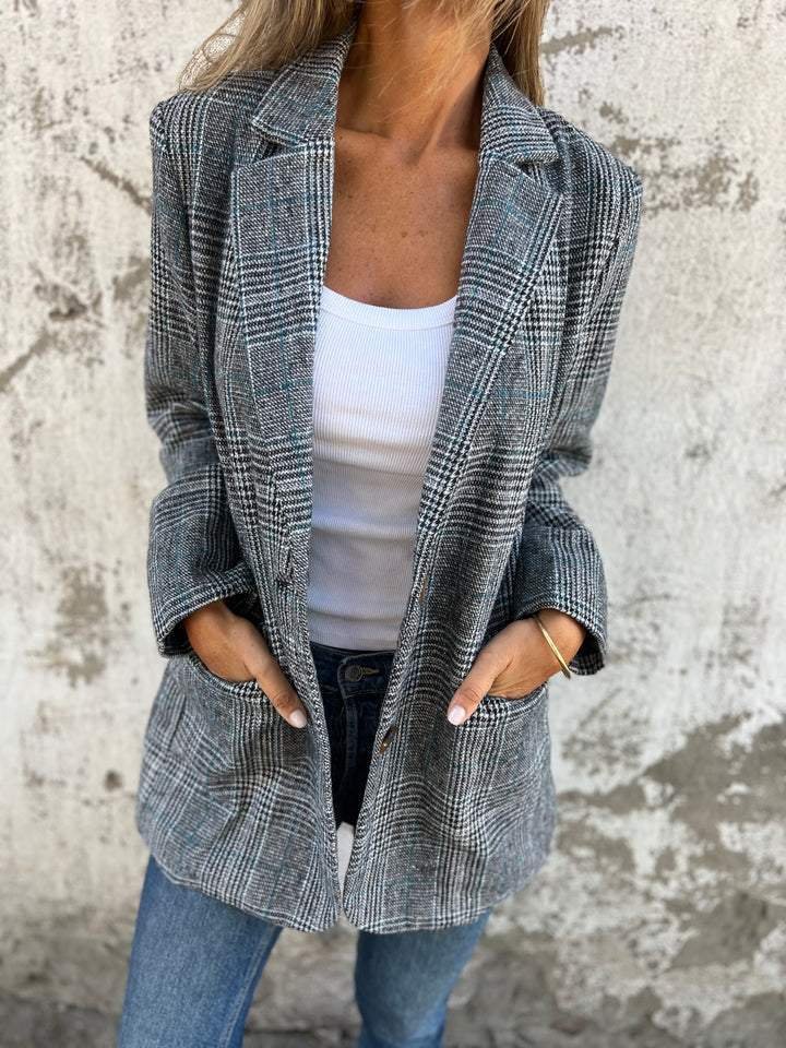 Daisy | Klassischer und vielseitiger karierter Blazer