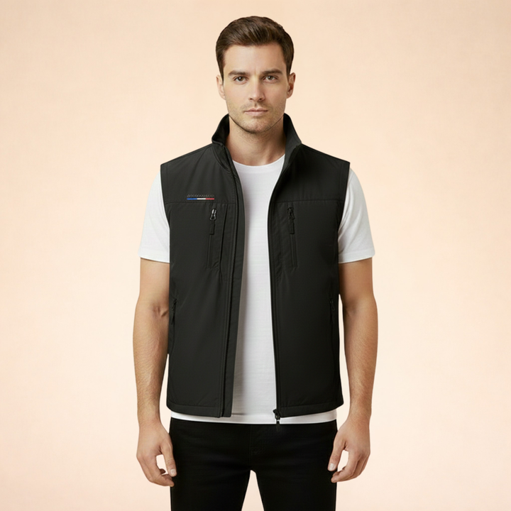 Kevin | Lightweight & Breathable Sleeveless Cargo Vest