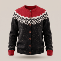Lucille | Cardigan casual dalla vestibilità comoda, in maglia con bottoni