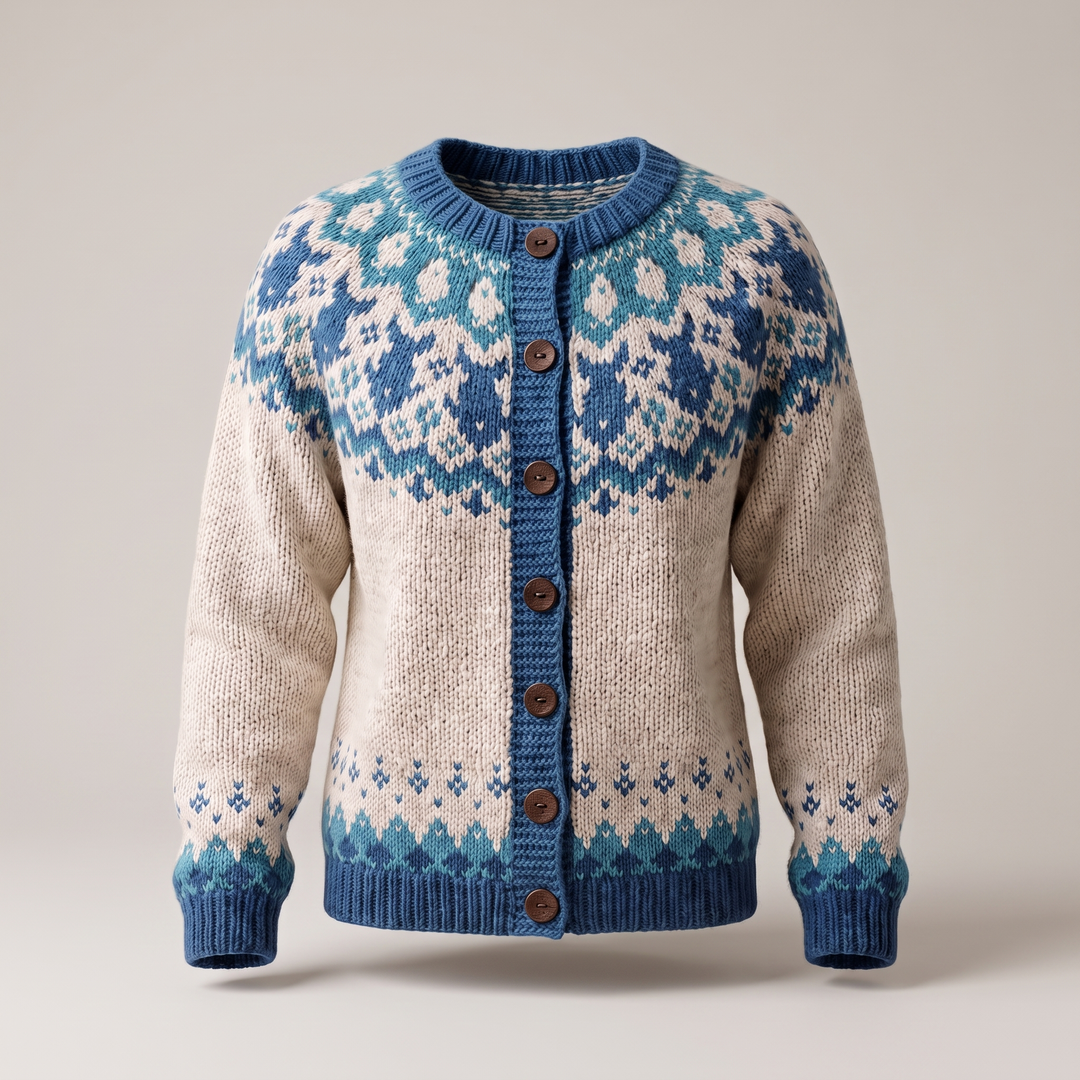 Lucille | Cardigan casual dalla vestibilità comoda, in maglia con bottoni
