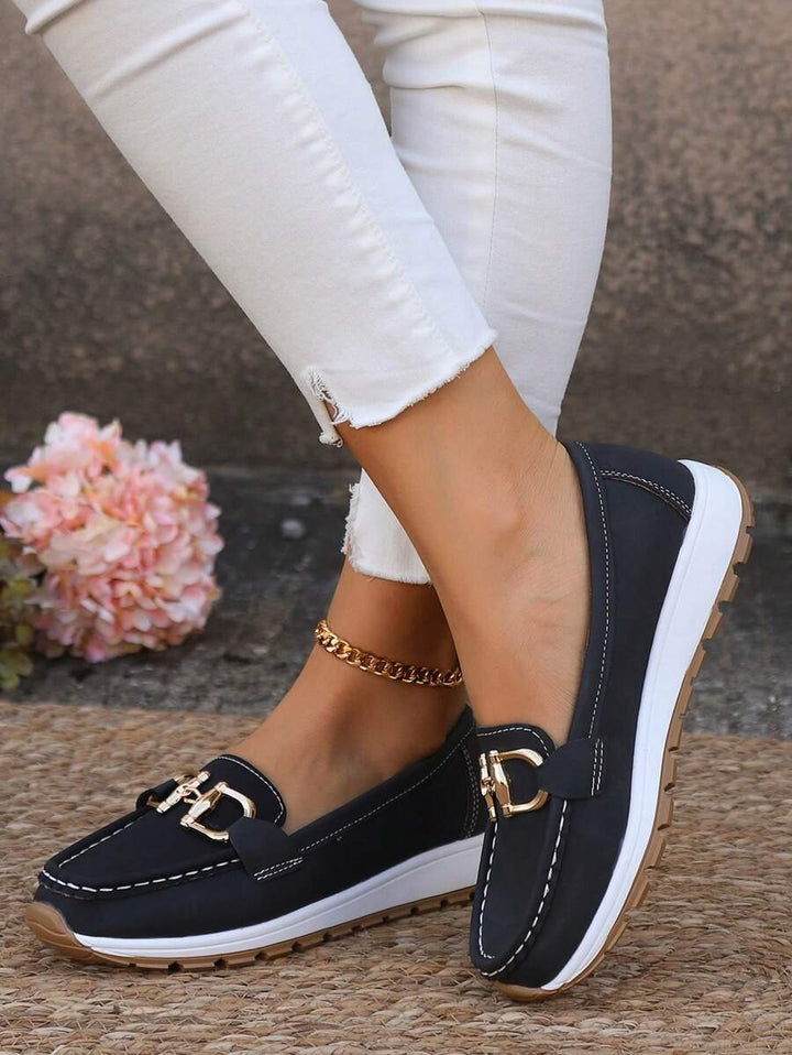 Victoria | Orthopädische, stützende und stilvolle Slipper-Mokassins