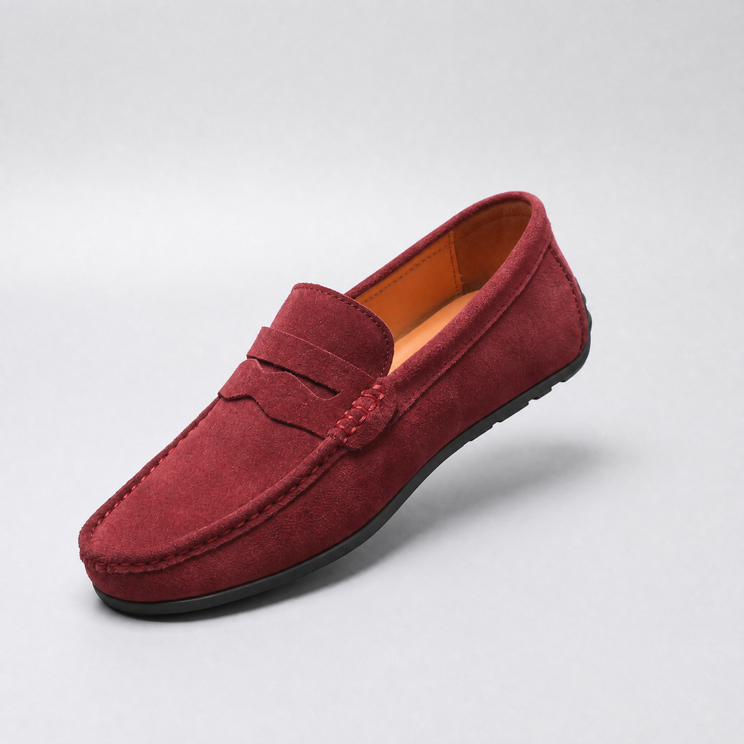 Vireo | Suede Loafers – Refined Slip-On Style for Men