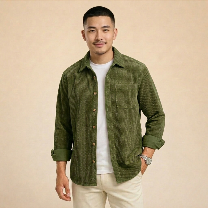 Rowan | Classic And Comfortable Corduroy Shirt
