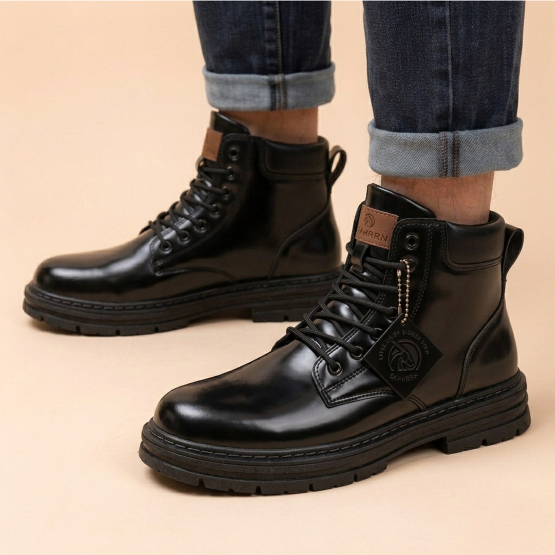 Maxwell | Stylish & Comfortable Lace-up Boots