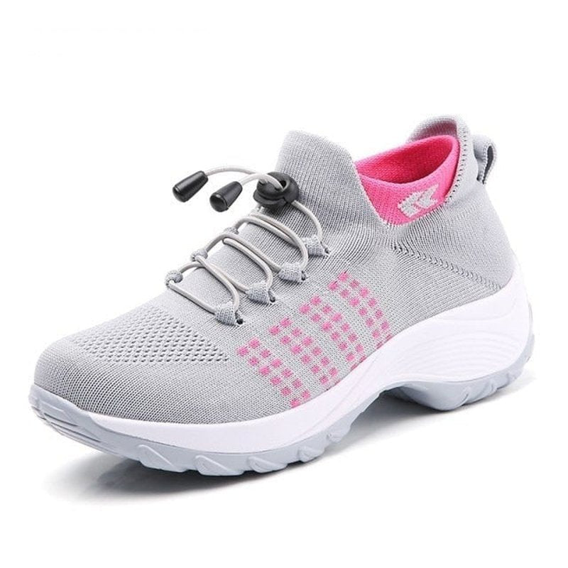 Lena | Orthopedic Sneakers – Comfortable Lace-Up Style for Women