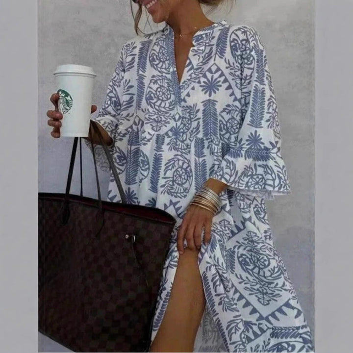 Ella | Elegant Floral Tunic Dress
