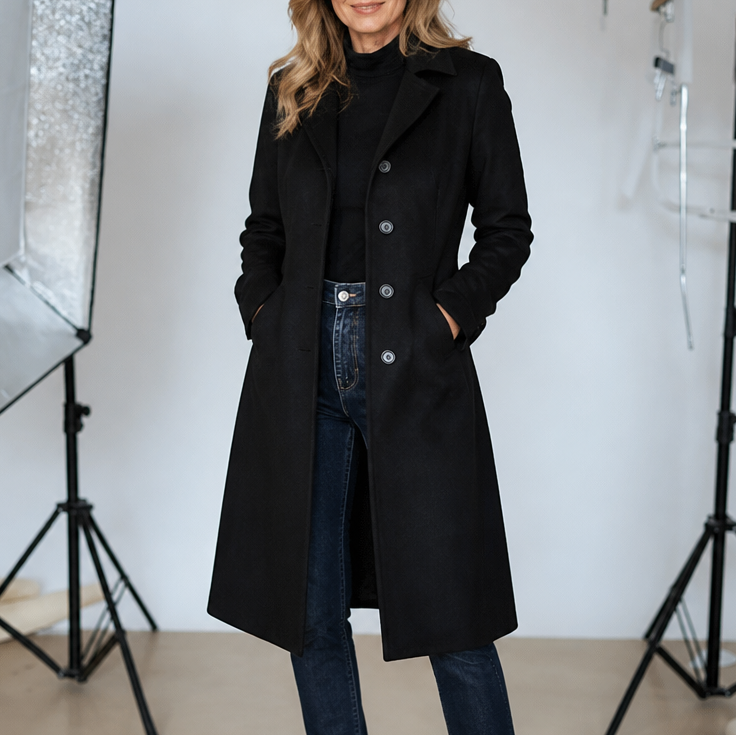 Draperie | Suede Trench Coat – Soft Unstructured Style