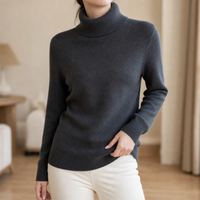 Isabelle | Fleece-Lined Turtleneck Sweater for Winter Warmth
