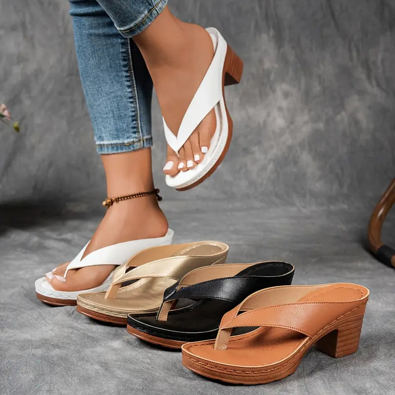 Serena | Pantofole ortopediche confortevoli con tallone ergonomico