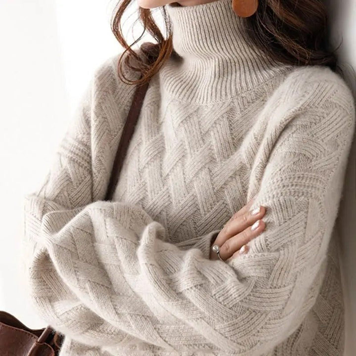 Charlotte | Cashmere Turtleneck Sweater for Women