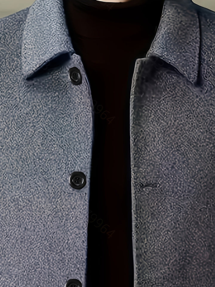 Gerard | Single-Breasted Overcoat – Timeless Style for Men
