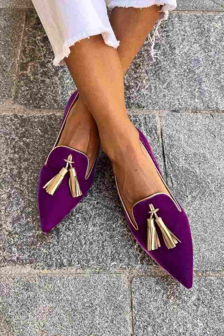 Sophie | Zeitlose Loafer mit Quasten und klassischem Hineinschlüpf-Design