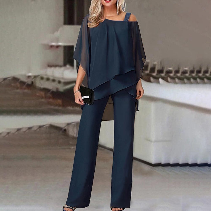 Sophia | Elegantes und schickes zweiteiliges Set mit Cut-outs an den Schultern