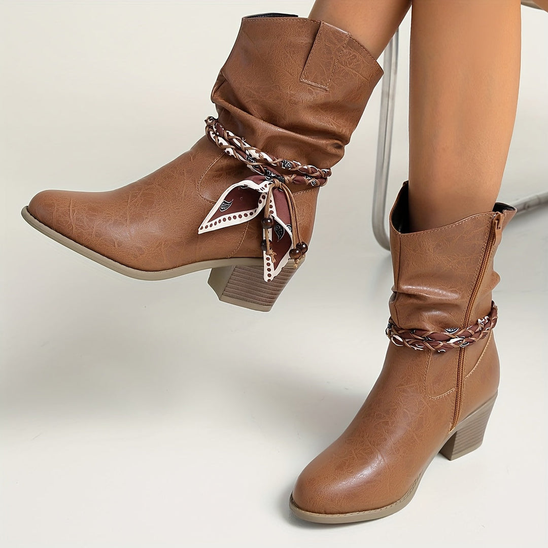 Amelia | Relaxed And Stylish Slouch Ankle Boots