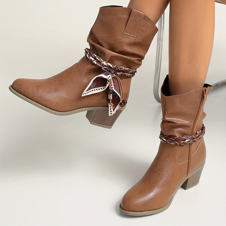 Amelia | Relaxed And Stylish Slouch Ankle Boots