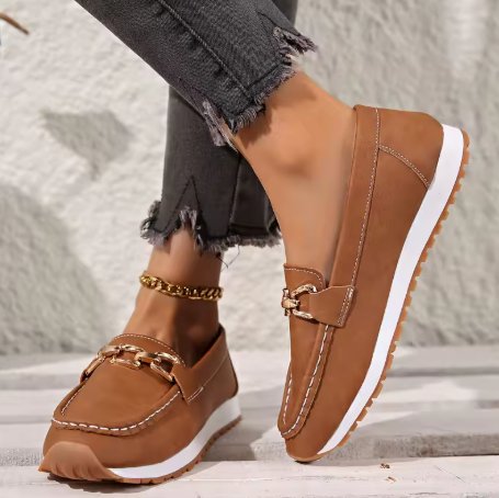Victoria | Orthopädische, stützende und stilvolle Slipper-Mokassins