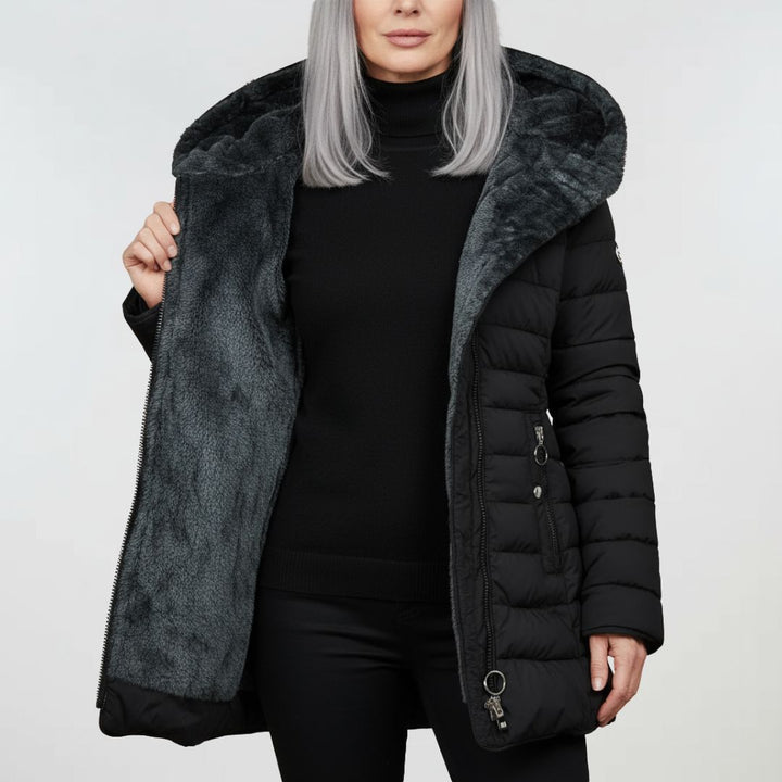Olivia | Cozy And Waterproof Long Winter Jacket