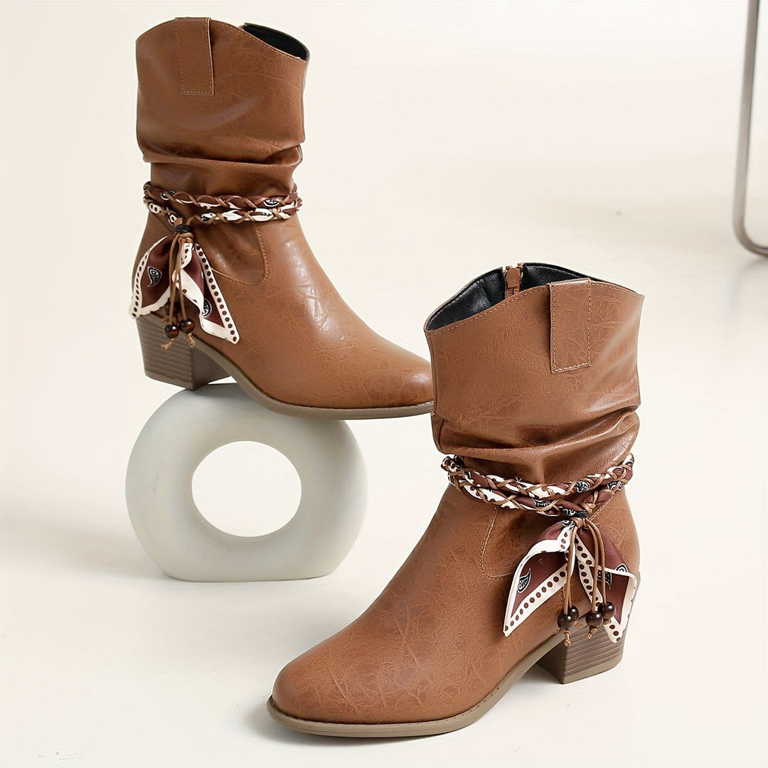 Amelia | Relaxed And Stylish Slouch Ankle Boots