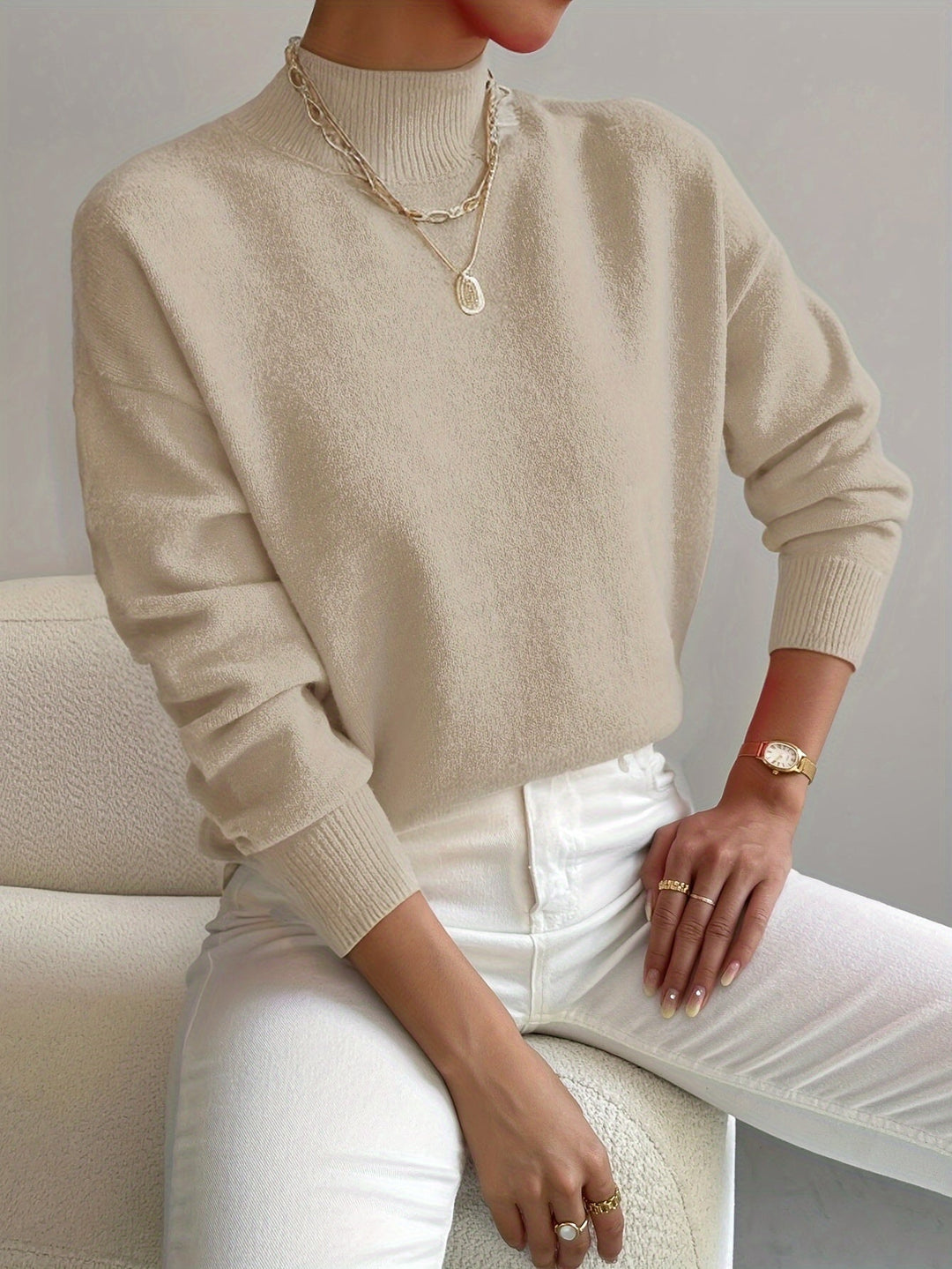 Charlotte | Eleganter und gemütlicher Rollkragenpullover