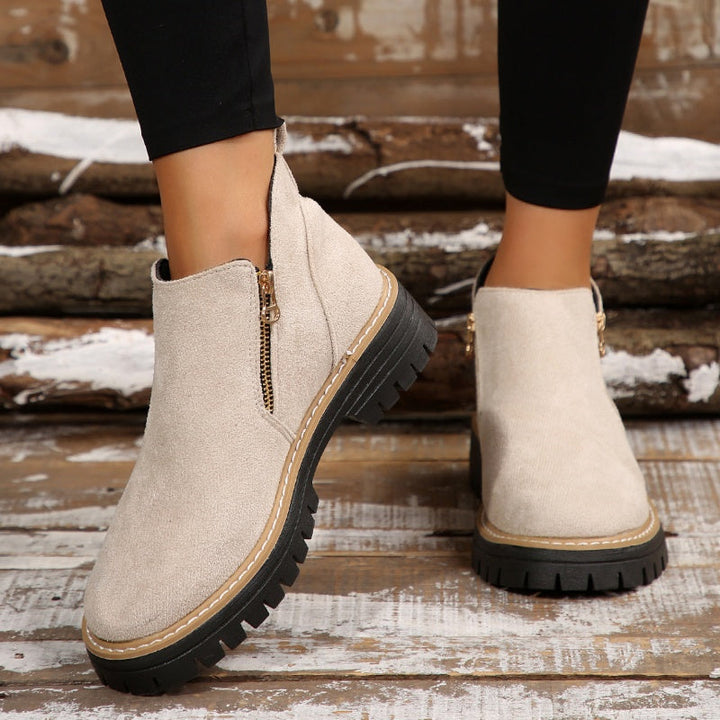 Charlotte | Moderne und vielseitige Plateau-Stiefeletten
