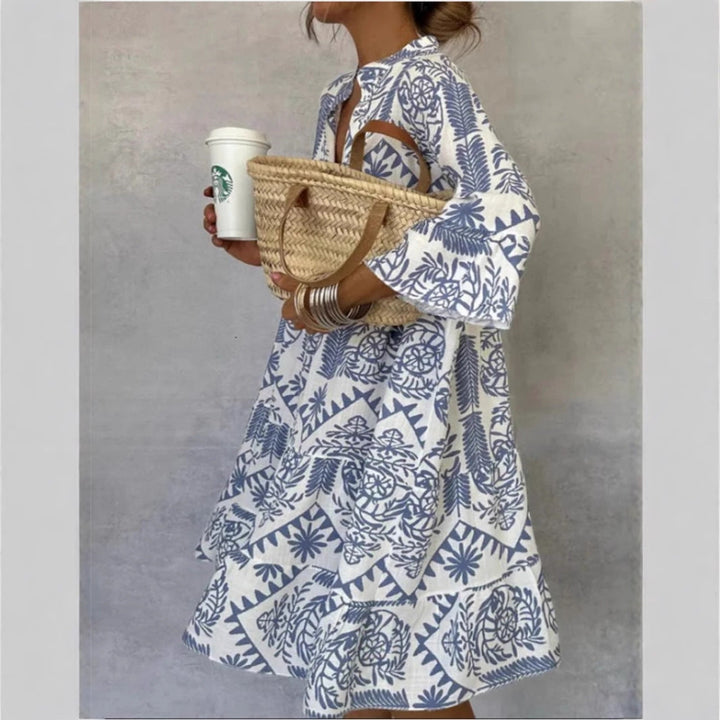 Ella | Elegant Floral Tunic Dress