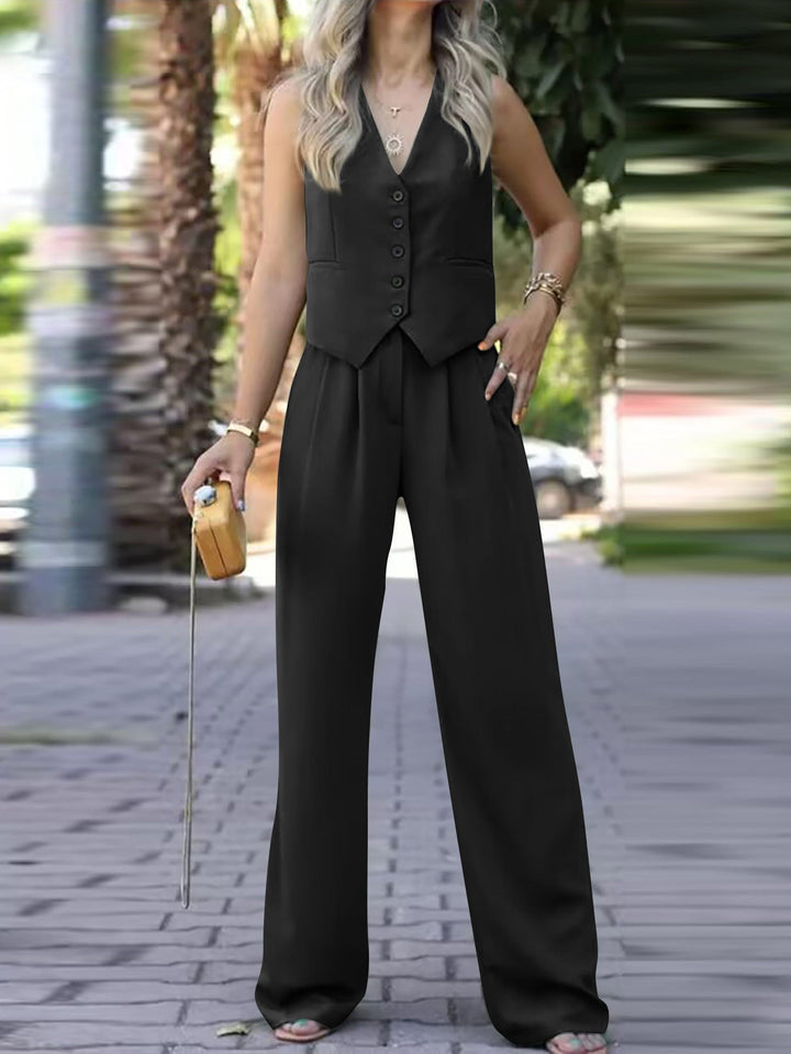 Avery | Completo pantalone elegante e versatile a due pezzi