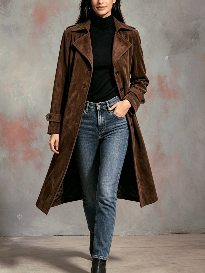 Waverly | Longline Coat – Timeless Elegance for Women