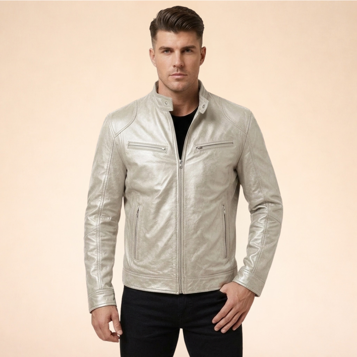 Ethan | Stylische Lederjacke für einen anspruchsvollen Look