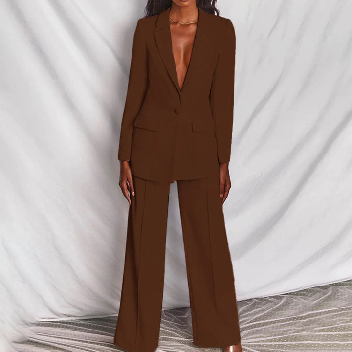 Isla | Elegantes, maßgeschneidertes Blazer- und Hosen-Set