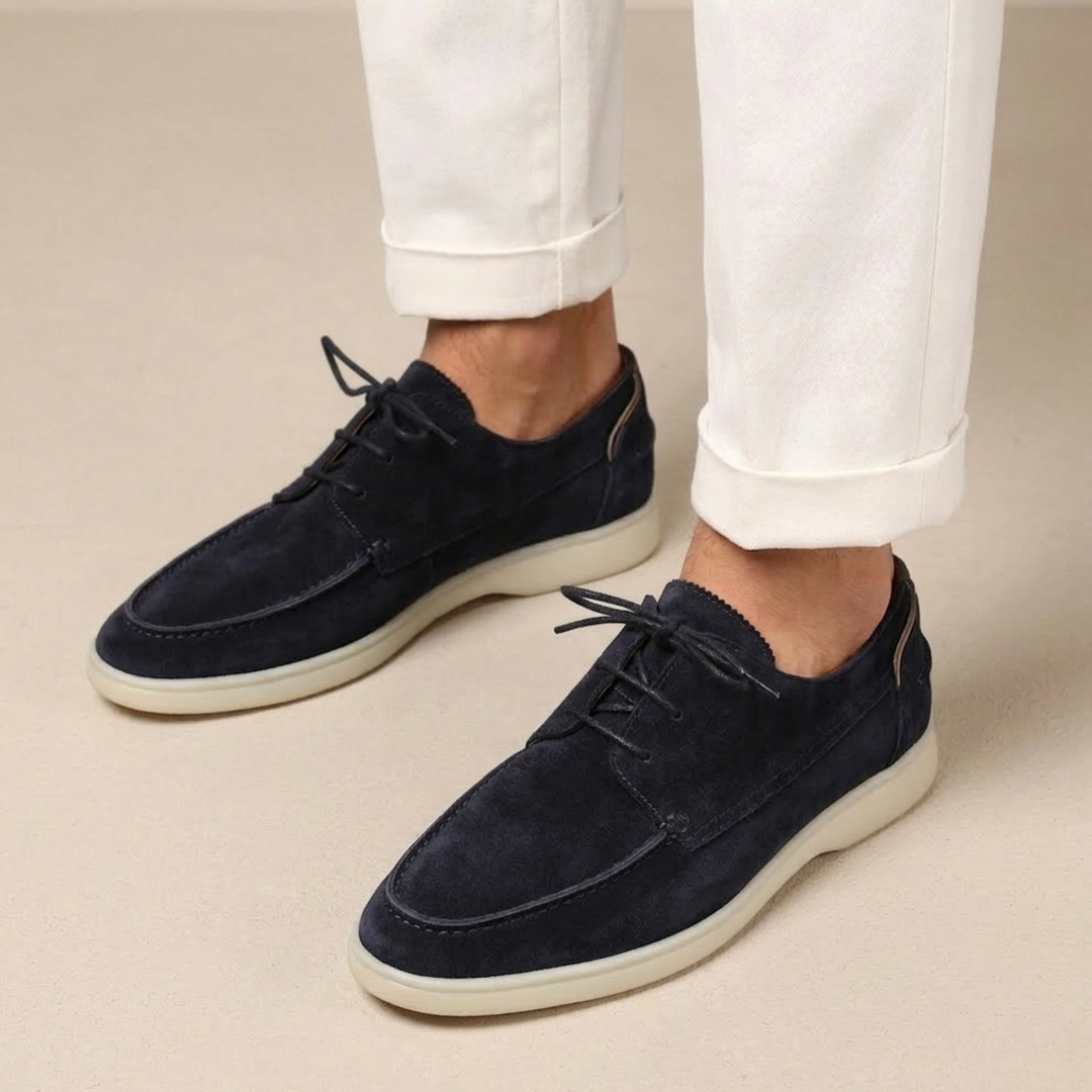 Leonardo | Modern and Breathable Men's Suede Shoes