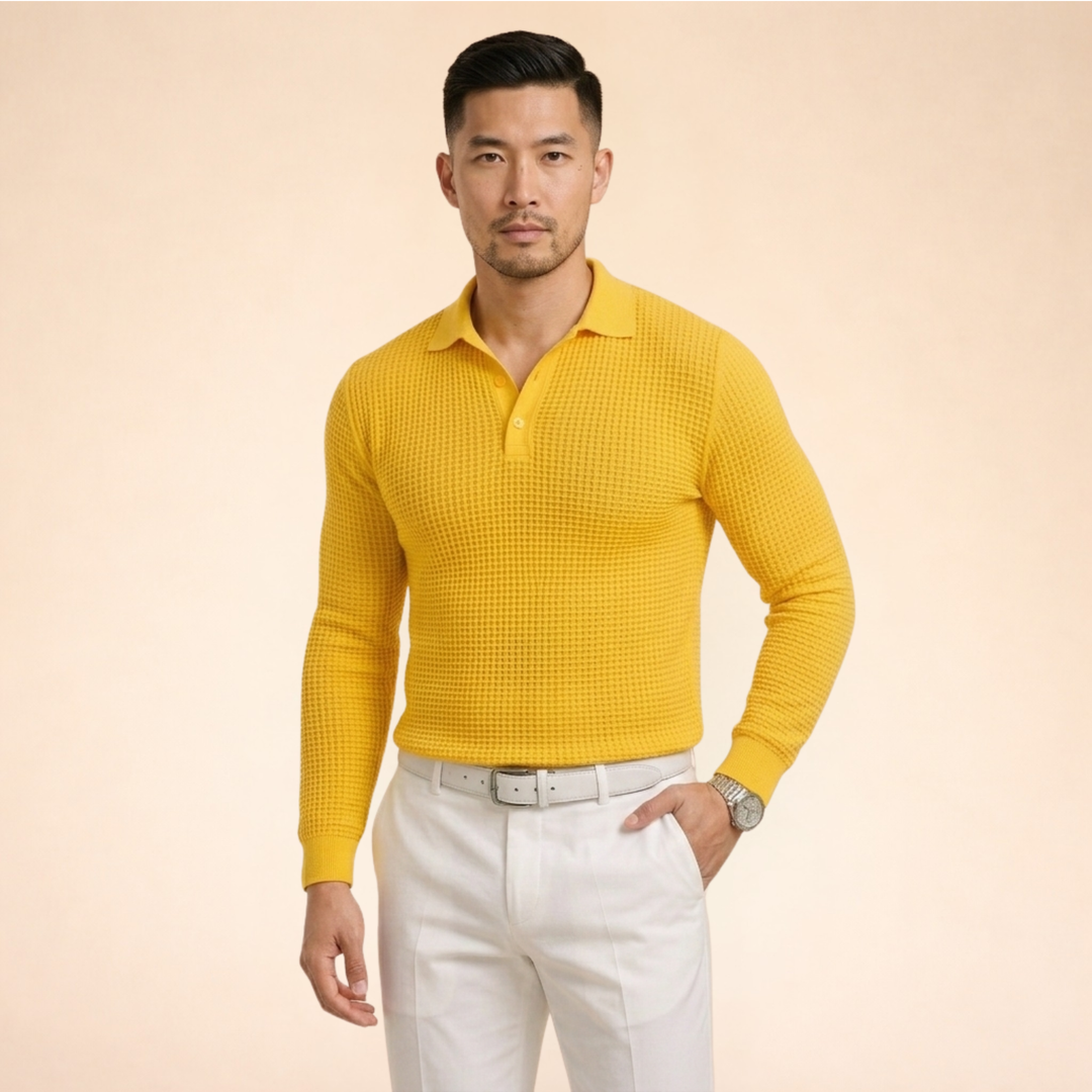 Calviro | Modern And Comfortable Polo Sweater