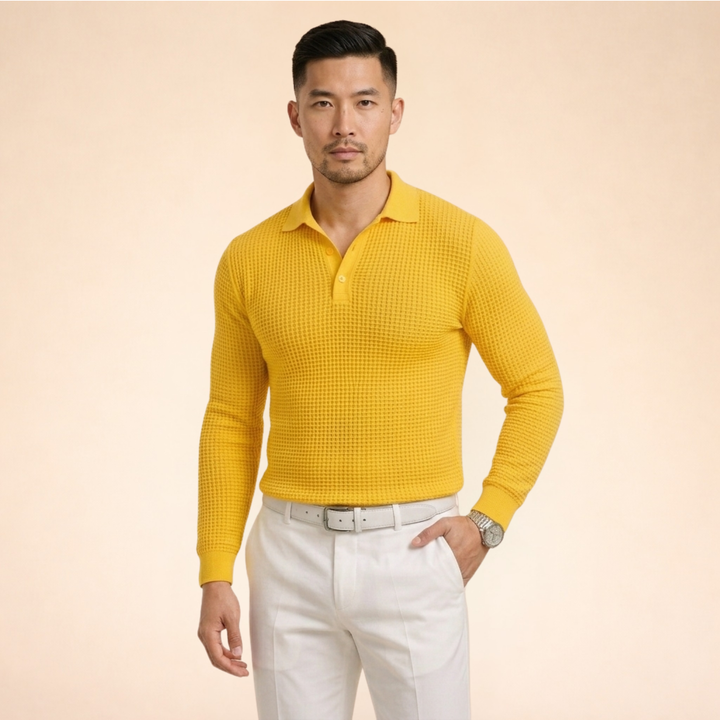 Calviro | Modern And Comfortable Polo Sweater