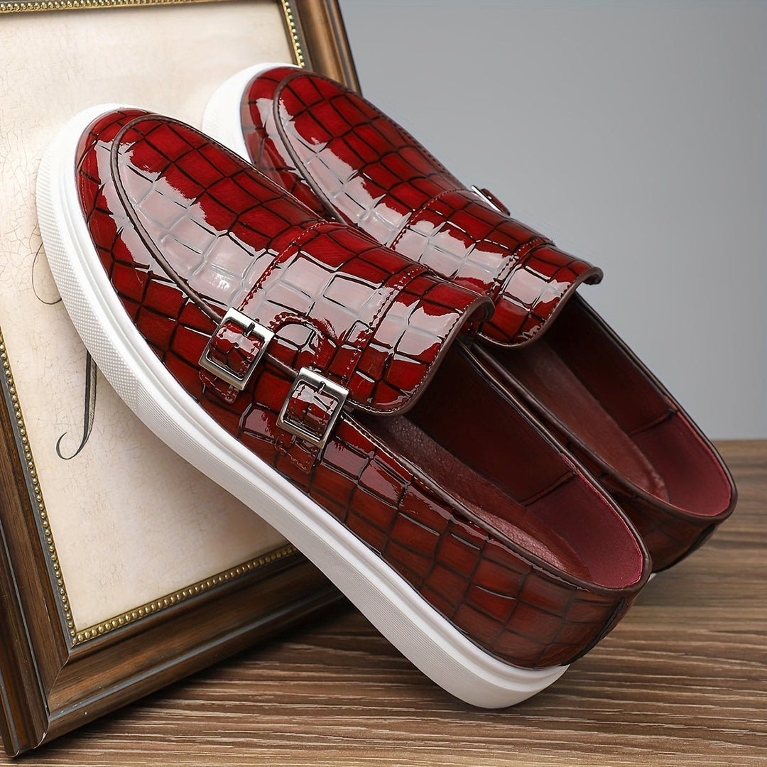 Xavier | Textured Loafers – Stylish Slip-On Design for Men
