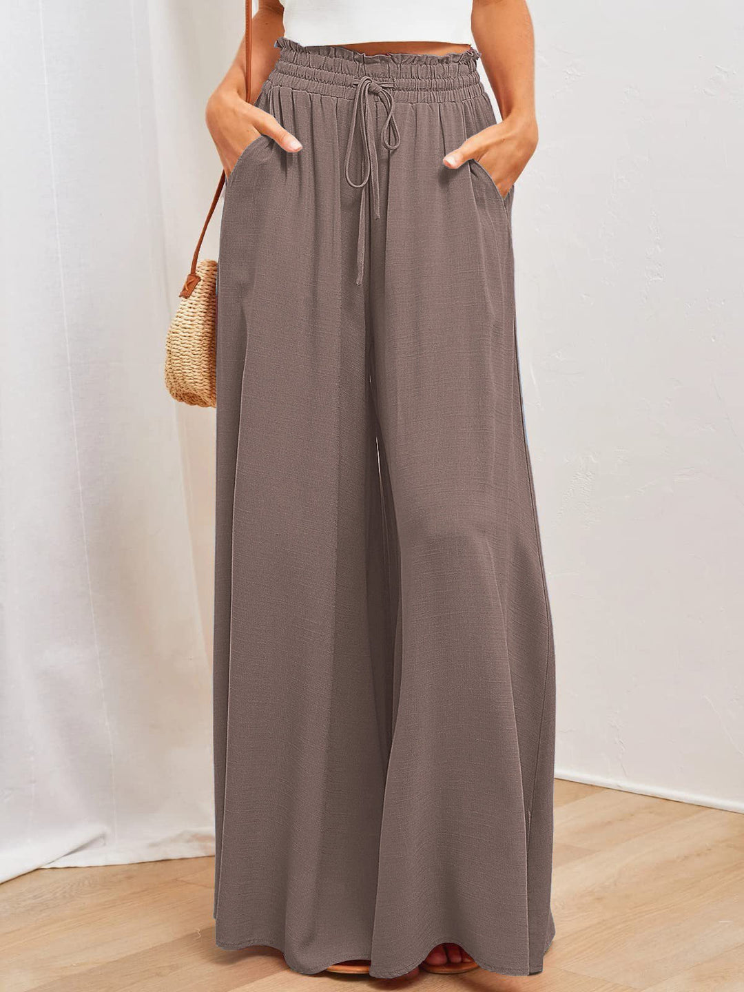 Victoria | Luftige Sommer-Palazzohose mit weitem Bein