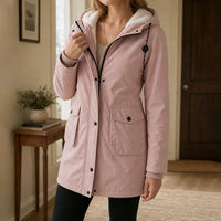 Elizabeth | Sleek And Cozy Long Hooded Parka