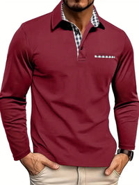 James | Klassisches Langarm-Poloshirt für einen elegant-lässigen Stil