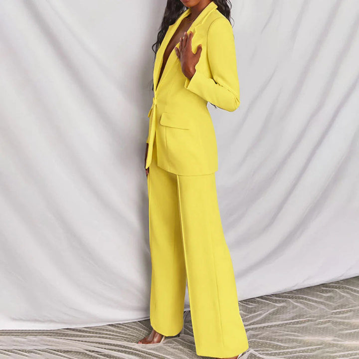 Isla | Elegantes, maßgeschneidertes Blazer- und Hosen-Set
