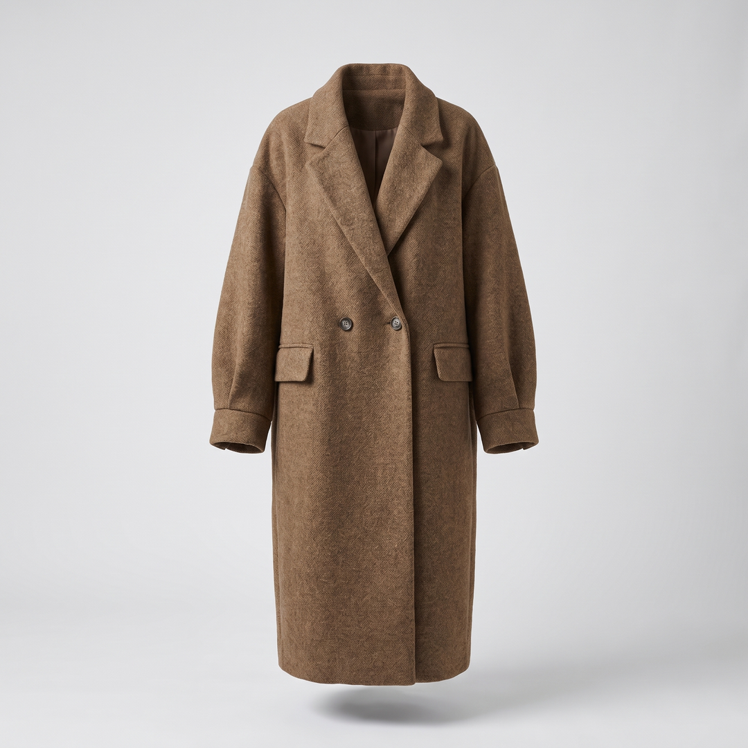 Harper | Winter Overcoat – Elegant Design for Women