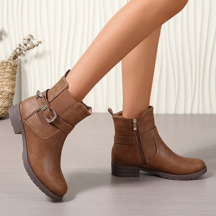 Bethany | Zeitlose und schicke Western-Stiefeletten mit Schnalle