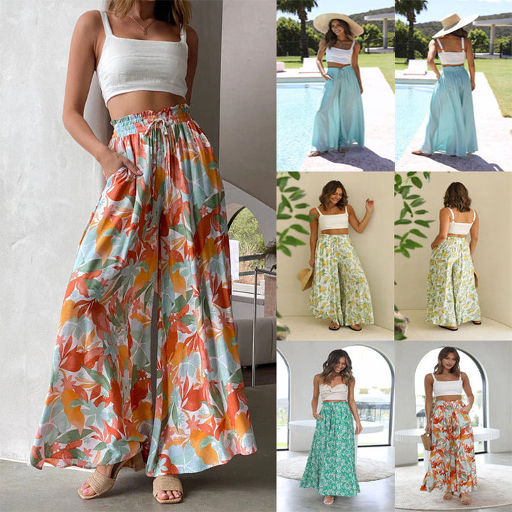 Victoria | Luftige Sommer-Palazzohose mit weitem Bein