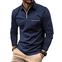 Spencer | Classic And Versatile Long Sleeve Polo Shirt