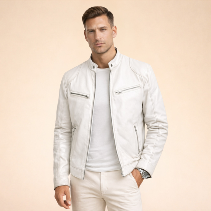 Ethan | Stylische Lederjacke für einen anspruchsvollen Look