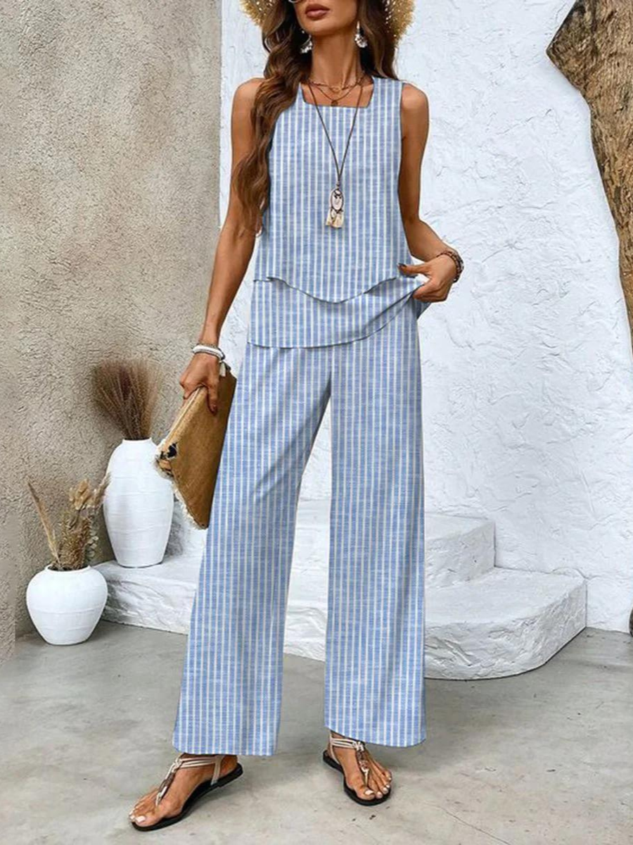 Charlotte | Elegante e raffinato completo estivo a due pezzi