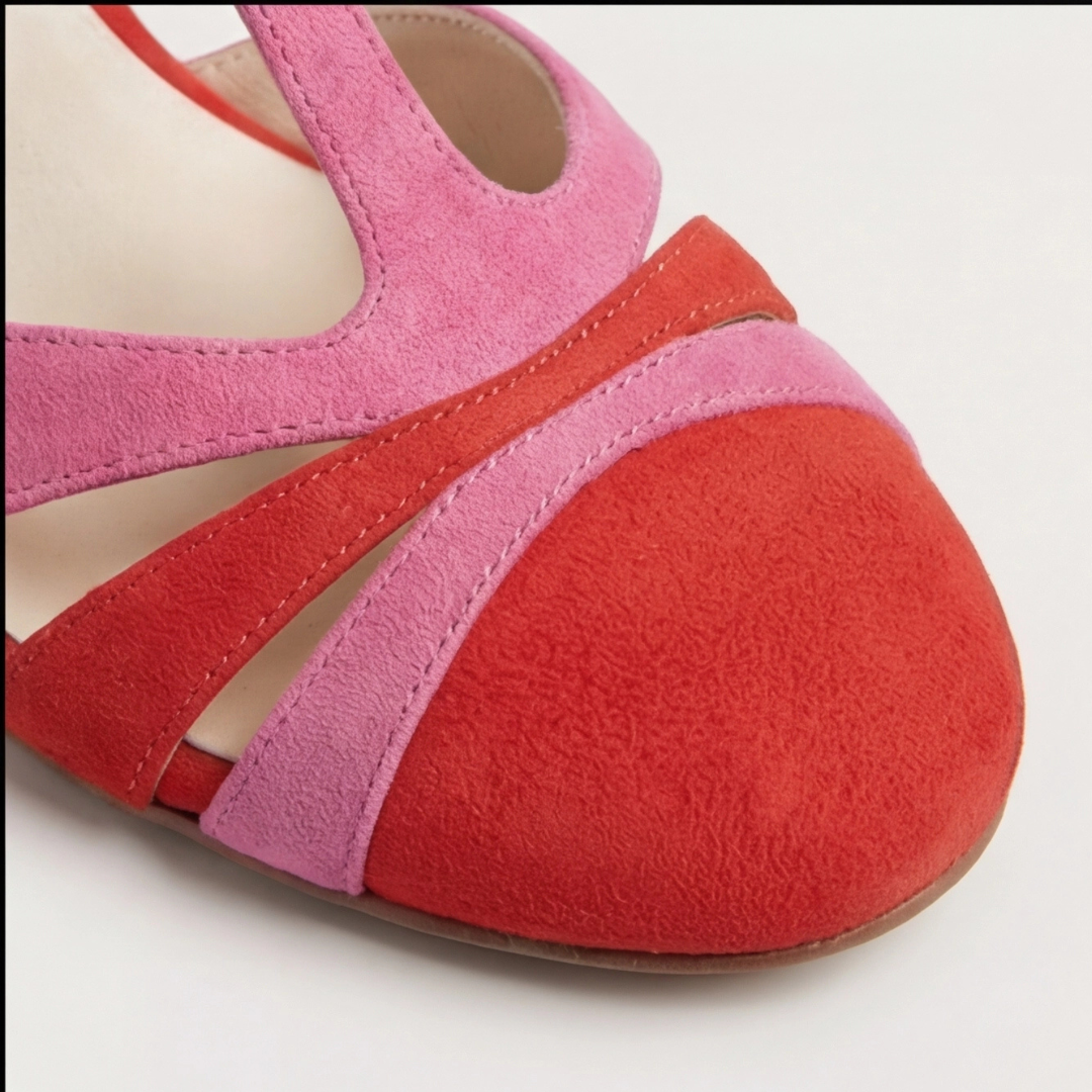Joanna | Closed Toe T-Strap Heels – Modern Elegance for Women