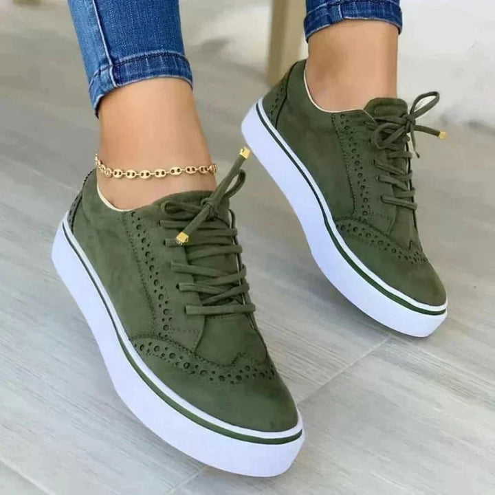 Makayla | Orthopedic Sneakers – Premium Leather for Women