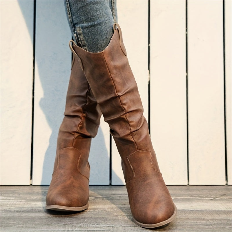 Florence | Bequeme Cowboystiefel mit weitem Schaft und Western-Charakter