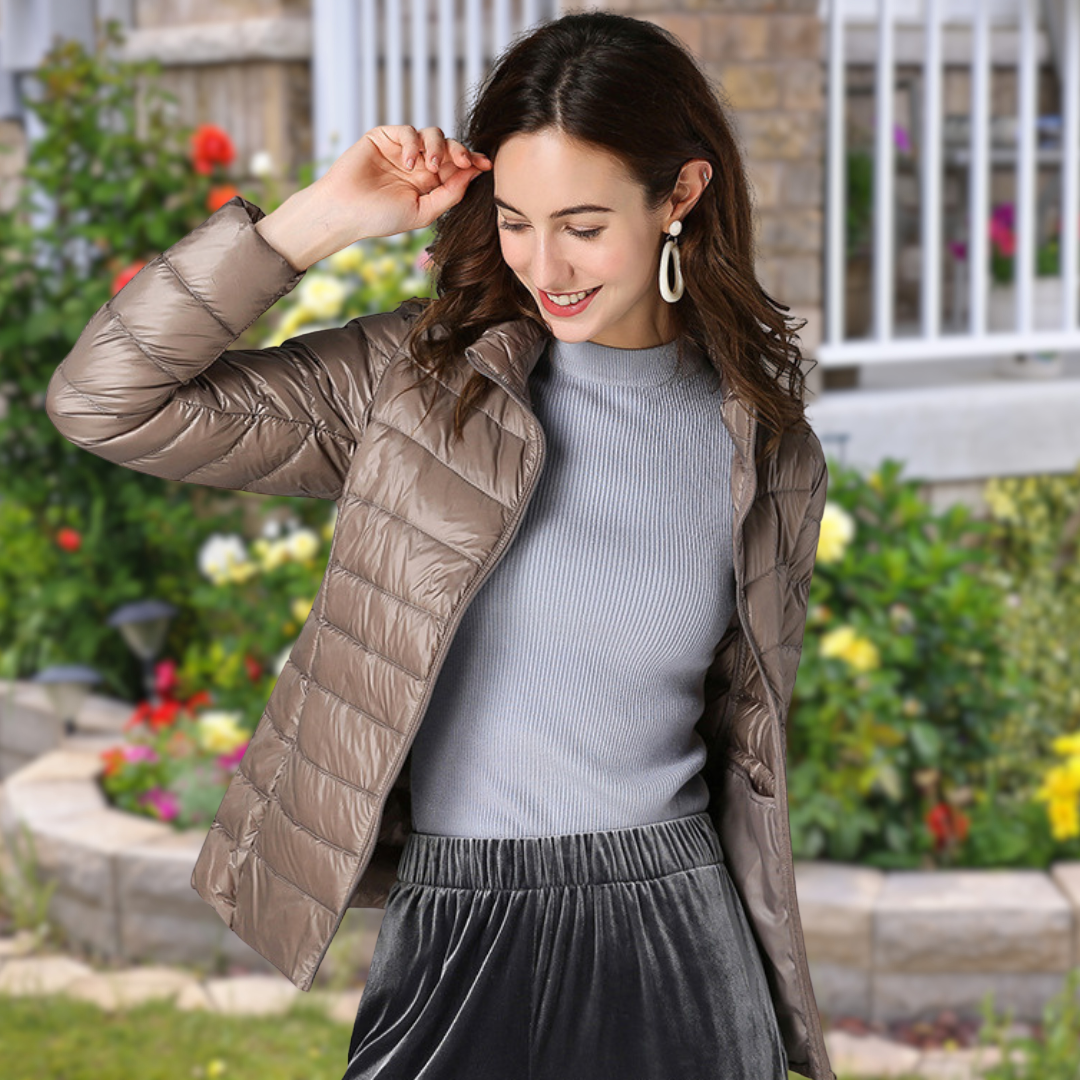 Evie | Elegante leichte gesteppte Steppjacke