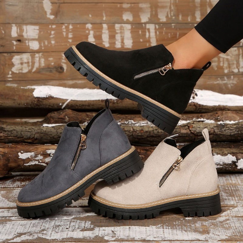 Charlotte | Moderne und vielseitige Plateau-Stiefeletten