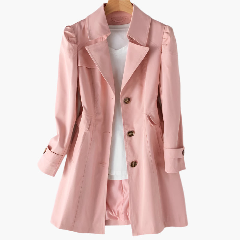 Aurora | Timeless And Elegant Long Trench Coat