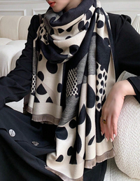 Phoebe | Graphic Scarve with Versatile Everyday Appeal